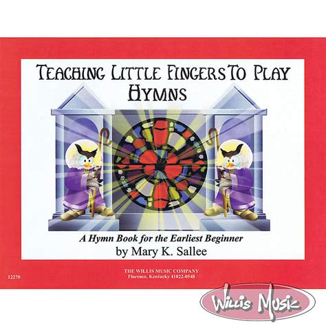 Teaching Little Fingers to Play Hymns Book CD Book With CD Reader